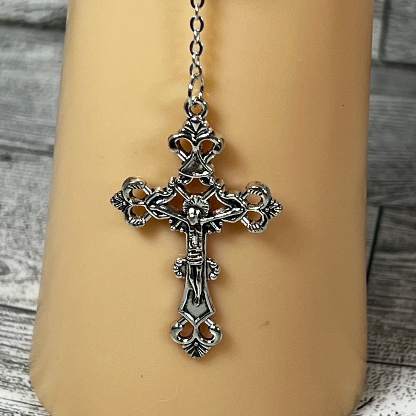Blue Apatite Rosary