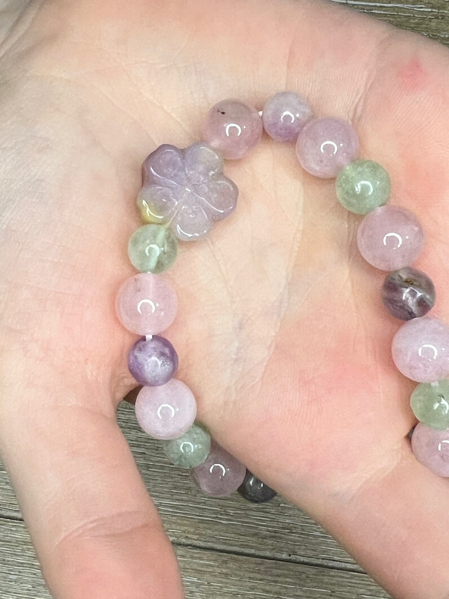 Morganite Stretch Bracelet