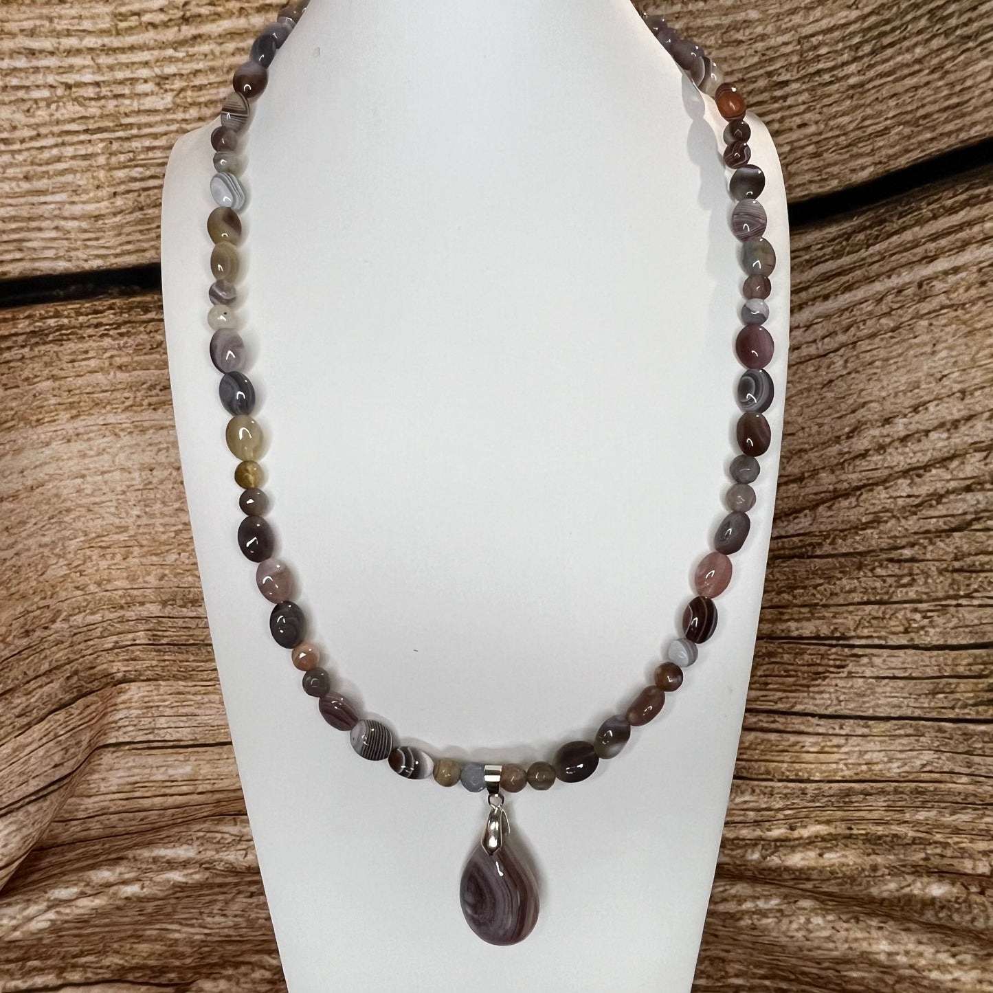 Botswana Agate Necklace