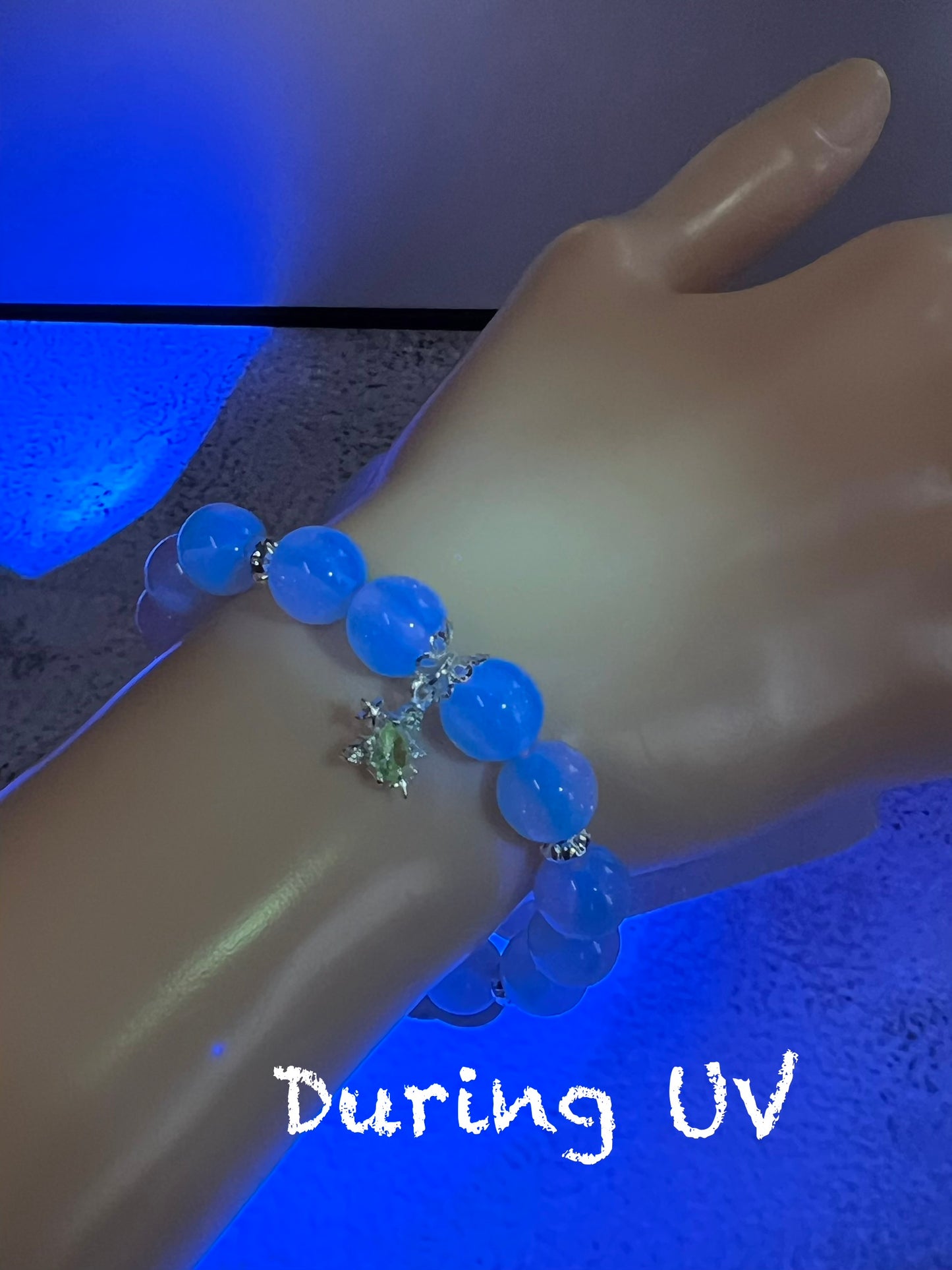 Light Pink Color Changing Stretch Bracelet