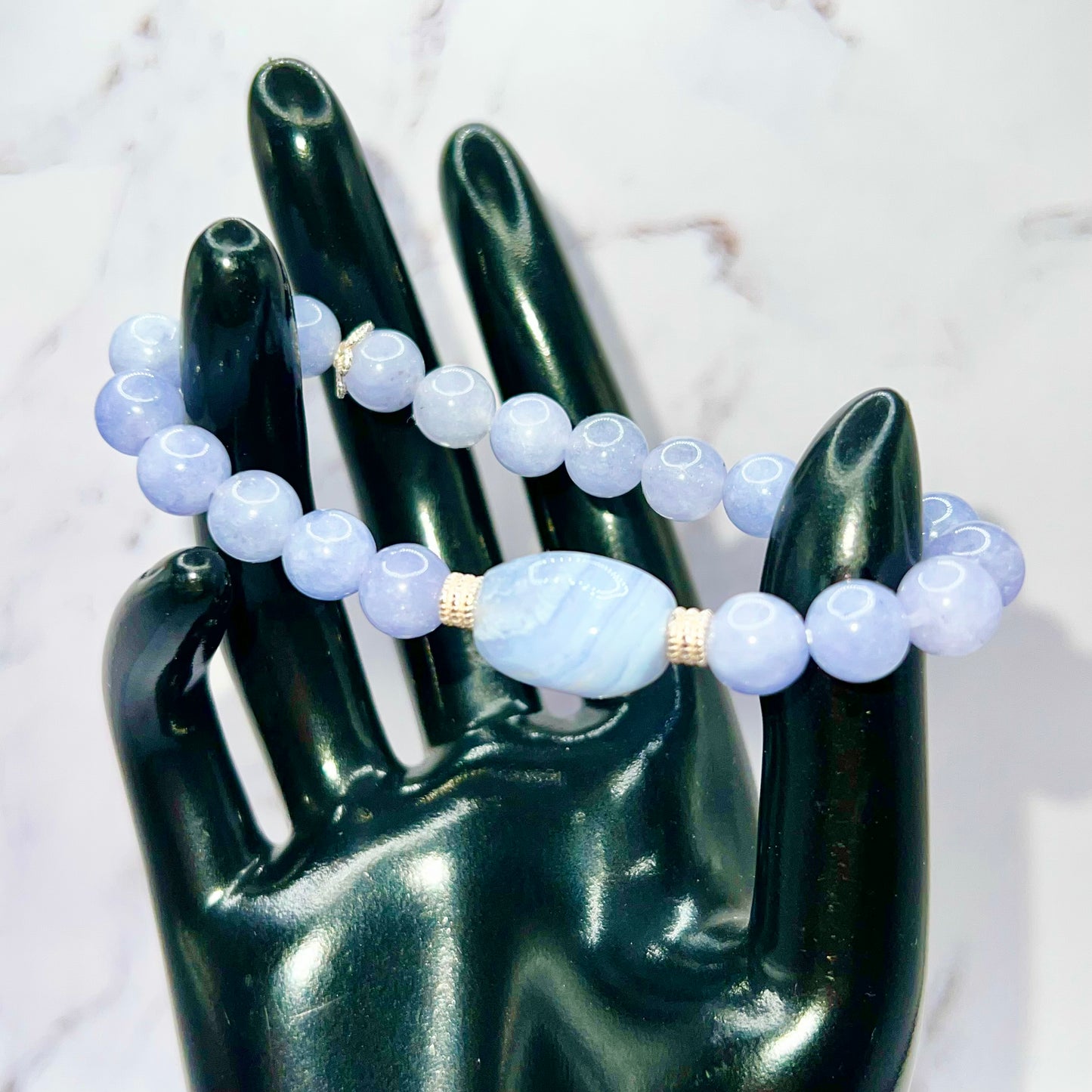 Blue Lace Agate Bracelet