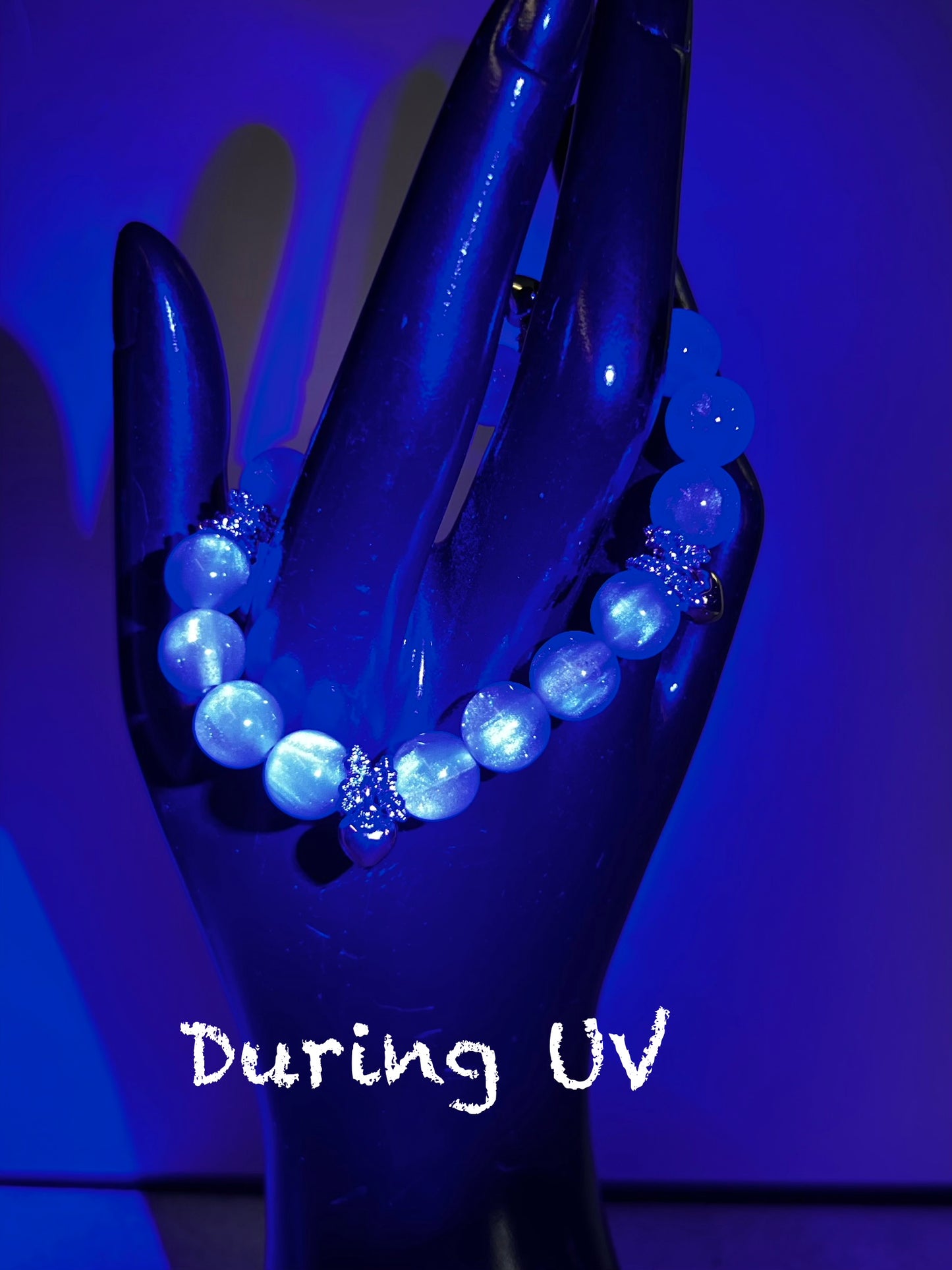 Lavender Color Changing Stretch Bracelet