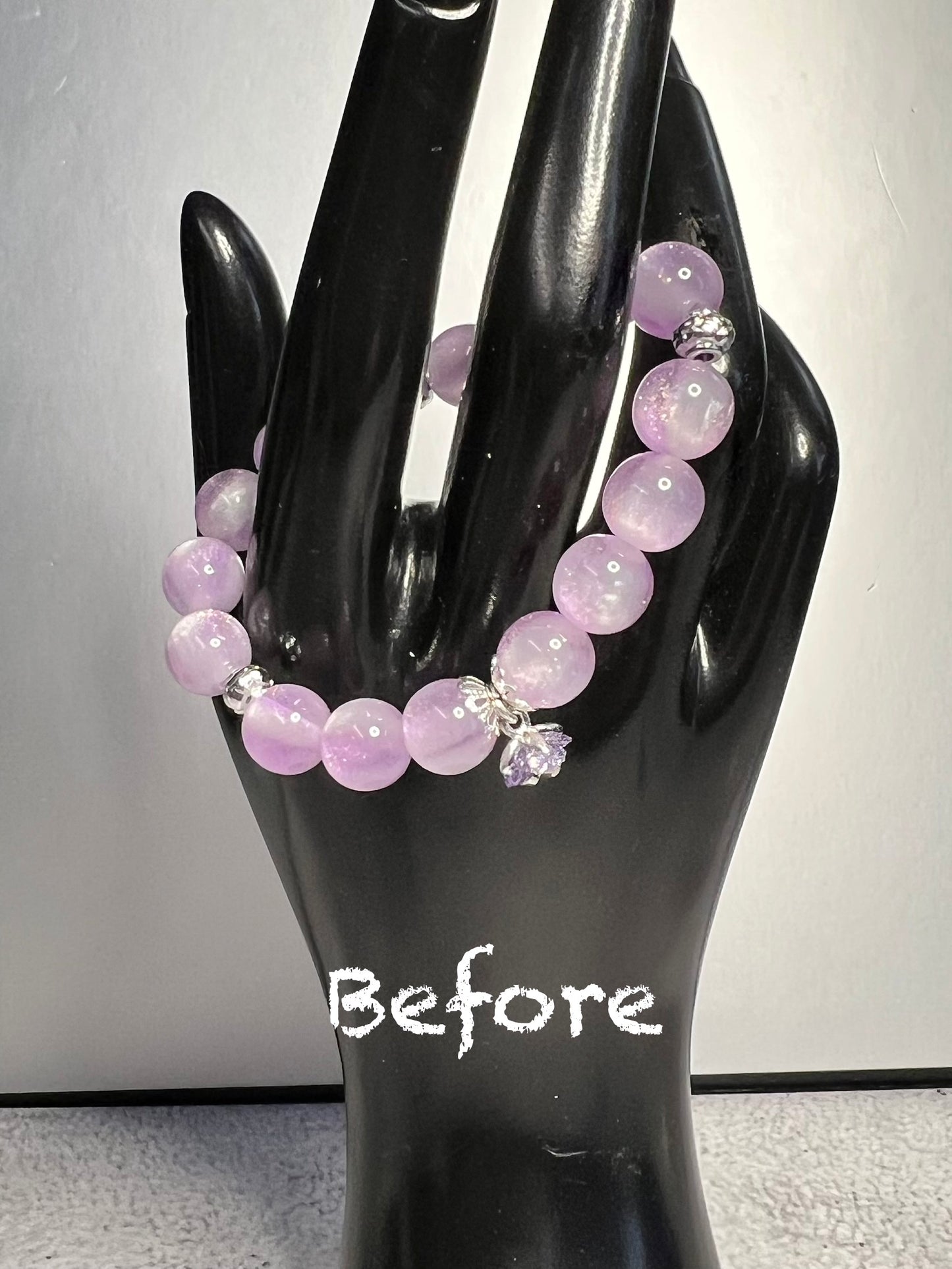 Lilac Color Changing Stretch Bracelet